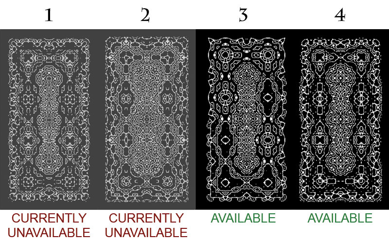 icons of the set of four print designs
